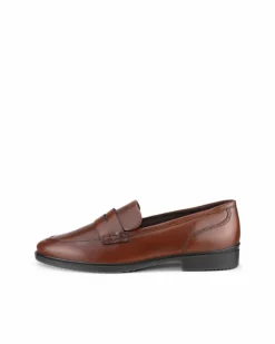 ECCO Slip Ons-DRESS CLASSIC 15 Brown