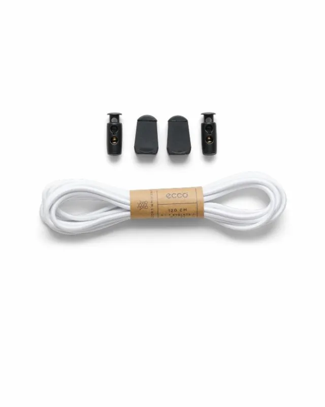 ECCO Laces | Laces-Fast Lock Lace White