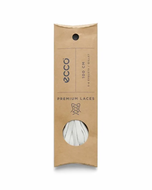 ECCO Laces | Laces-Flat Laces White