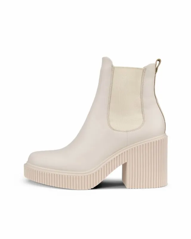 ECCO Heels-FLUTED HEEL Beige