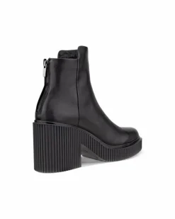 ECCO Heels-FLUTED HEEL Black