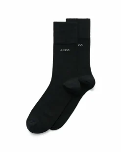ECCO Socks | Socks-Longlife Mid Cut Black