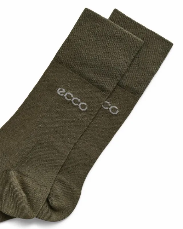 ECCO Socks | Socks-Longlife Mid Cut Green