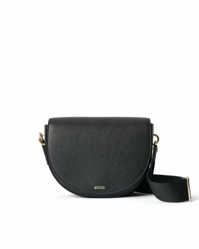ECCO Crossbody & Shoulder Bags-Saddle Bag Black