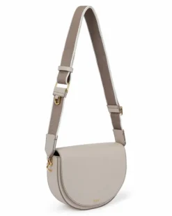 ECCO Crossbody & Shoulder Bags-Saddle Bag Beige