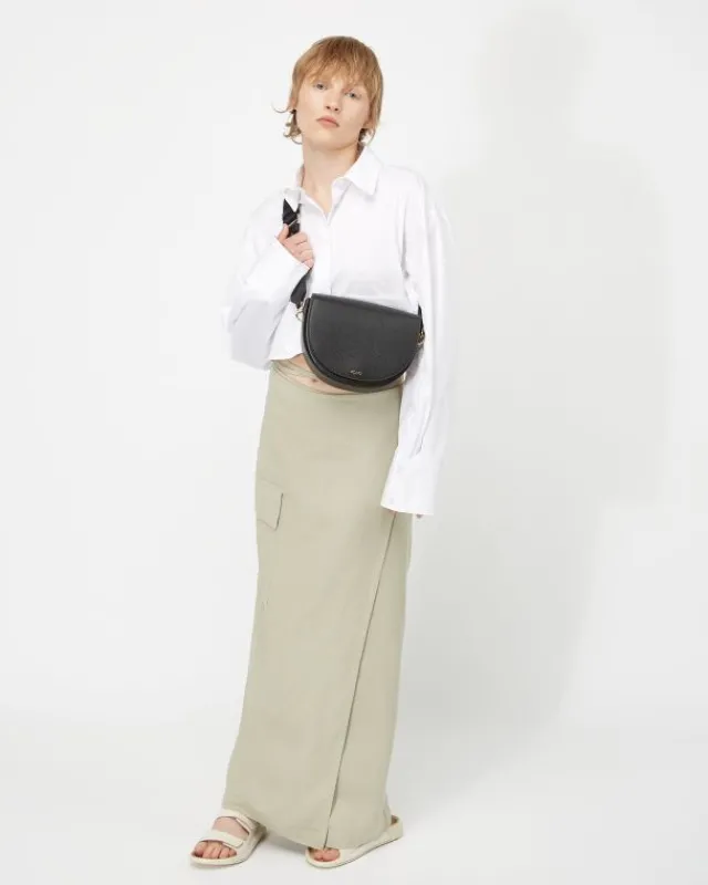 ECCO Crossbody & Shoulder Bags-Saddle Bag Black