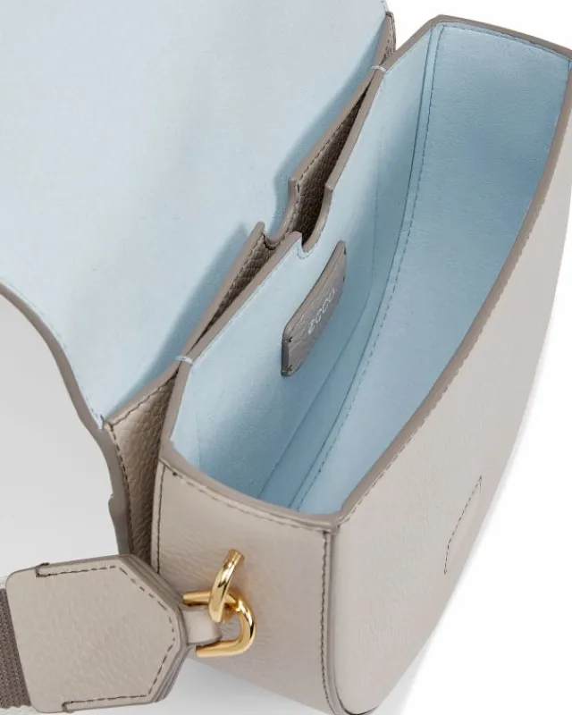 ECCO Crossbody & Shoulder Bags-Saddle Bag Beige