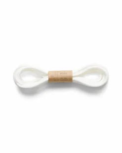 ECCO Laces | Laces-Sporty Round Laces White