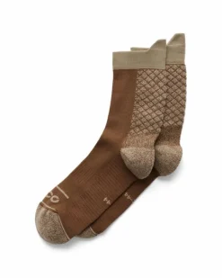 ECCO Socks | Socks-Tech Hiking Mid-Cut Brown