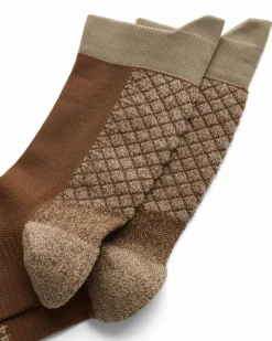 ECCO Socks | Socks-Tech Hiking Mid-Cut Brown