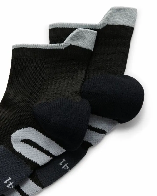 ECCO Socks | Socks-Tech Tour Lite Ankle-Cut Black