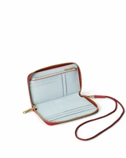 ECCO Small Leather Goods-Wallet Red