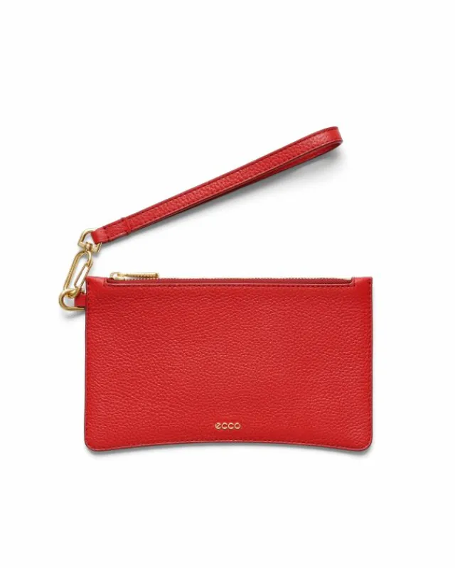 ECCO Small Leather Goods-Wristlet Red
