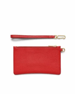 ECCO Small Leather Goods-Wristlet Red