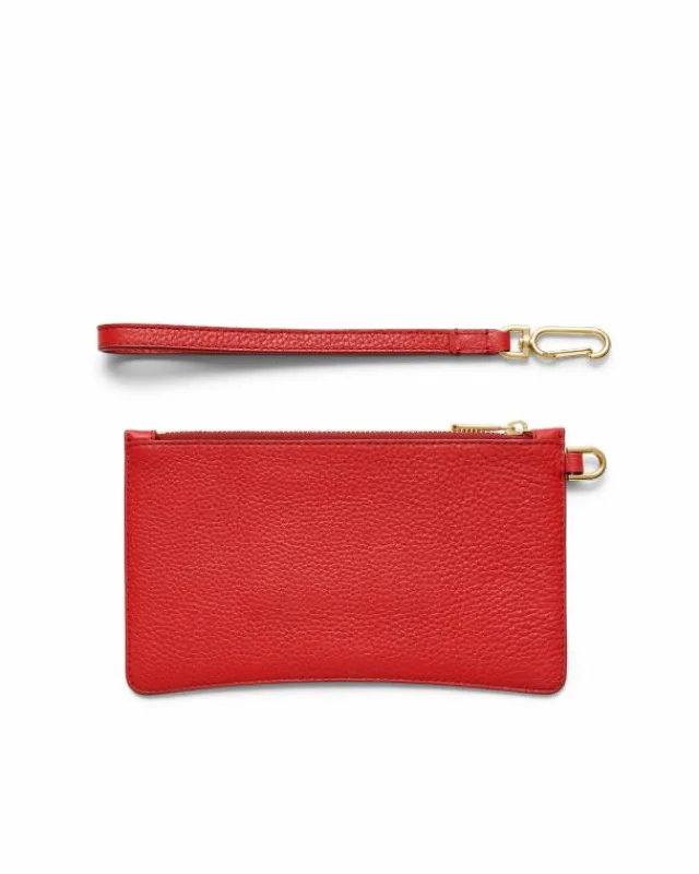 ECCO Small Leather Goods-Wristlet Red