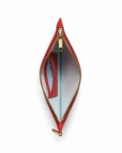 ECCO Small Leather Goods-Wristlet Red